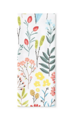 Mainstays Printed Cotton Kitchen Towel, 15"W x 25"L, Meadow Floral, 1 Piece