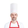 White Chef Hat 9". Pack of 24 Paper Chef Hats for Adults, Disposable Paper Chef Hat, Latex Free Chef Hats for Men, Safe Chef Hats for Women