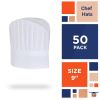 White Chef Hats in Bulk