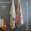 100% Cotton Kitchen Towels 2 Pack 18 x 28 inches Hello Bird Printed Dish Towels Hand Towels Boho Tea Towels Multifunctional Stylish Absorbent Quick Dr