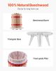 Fruit Wine Press Manual Press for Wine Making 1.6 Gal/6L Wood Basket