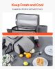 VEVOR Beach Picnic Backpack Bag for 4 Person with Cooler Compartment Grey