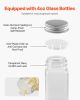 Spice Rack Organizer for Cabinet Seasoning Storage Set Wall Mounted 4 Pack