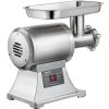 VEVOR Commercial Meat Grinder,550LB/h 1100W Electric Meat Grinder, 220 RPM Heavy Duty Stainless Steel Industrial Meat Mincer w/2 Blades, Grinding Plat