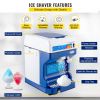 VEVOR 110V Electric Shaved Ice Machine 250W Snow Cone Maker Tabletop w/Adjustable Ice Texture, Ice Shaving Machine 265LBs/hr for Home and Commerical U