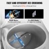 VEVOR Ice Crushers Machine, 661lbs Per Hour Electric Snow Cone Maker with 4 Blades, Stainless Steel Shaved Ice Machine with Cover, 300W Ice Shaver Mac