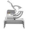 VEVOR Ice Crushers Machine, 661lbs Per Hour Electric Snow Cone Maker with 4 Blades, Stainless Steel Shaved Ice Machine with Cover, 300W Ice Shaver Mac