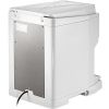 VEVOR Ice Shaver Machine Electric, Snow Cone Machine Commercial 265 LBS/H, Shaved Ice Machine w/Ice Hopper & Lid, 250W Ice Crusher w/Drain Pipe Tablet