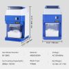 VEVOR Commercial Ice Shaver Crusher, 265lbs Per Hour Electric Snow Cone Maker with 4.4lbs Ice Box, 300W Tabletop Shaved Ice Machine for Parties Events
