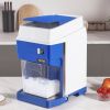 VEVOR Commercial Ice Shaver Crusher, 265lbs Per Hour Electric Snow Cone Maker with 4.4lbs Ice Box, 300W Tabletop Shaved Ice Machine for Parties Events
