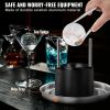 VEVOR Ice Ball Press, 2.4" Ice Ball Maker, Aircraft Al Alloy Ice Ball Press Kit for 60mm Ice Sphere, Ice Press with Tong and Drip Tray, for Whiskey, C