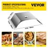 VEVOR Pizza Oven Kit, Stainless Steel Grill Pizza Oven, Pizza Maker Kit for Most 22" Charcoal Grilll, Grill Pizza Oven Kit Including Pizza Chamber, 13