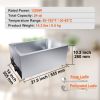 VEVOR Commercial Food Warmer 24QT Bain Marie 1200W Electric Buffet Warmer Soup Warmer Stove Steam Countertop Stainless Steel Container Temperature Con