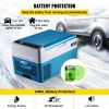 VEVOR Portable Refrigerator 23 Quart(22 Liter),12 Volt Refrigerator App Control(-4℉~68℉), Car Refrigerator Electric Compressor Cooler with 12/24v DC &