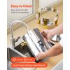 Stainless Steel Hot Tea & Cold Drink Dispenser 3.4 Gal Beverage Dispenser