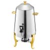 Stainless Steel Hot Tea & Cold Drink Dispenser 3.4 Gal Beverage Dispenser