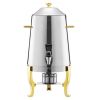 Stainless Steel Hot Tea & Cold Drink Dispenser 3.4 Gal Beverage Dispenser