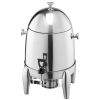Stainless Steel Hot Tea & Cold Drink Dispenser 2.7 Gal Beverage Dispenser