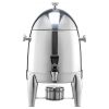 Stainless Steel Hot Tea & Cold Drink Dispenser 2.7 Gal Beverage Dispenser