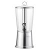 Drink Dispenser 2.1 Gal Beverage Dispenser for Parties with Spigot Ice Chamber