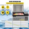 VEVOR Portable Refrigerator 21 Quart(20 Liter),12 Volt Refrigerator App Control(-4℉~68℉), Car Refrigerator Electric Compressor Cooler with 12/24v DC &