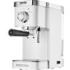 VEVOR Espresso Coffee Machine, 15Bar Semi-Automatic Espresso Maker with Milk Frother Steam Wand, Professional Cappuccino Latte Machine with High-Power