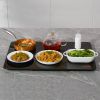 VEVOR Electric Warming Tray, 16.5" x 23.6" Portable Tempered Glass Heating Tray with Temperature Control (65-90℃), Perfect for Dinner, Catering, House