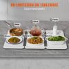 VEVOR Electric Warming Tray, 18.9" x 10.2" Portable Cold Rolled Sheet Heating Tray with Temperature Control (35-100℃), Perfect for Catering, House, Pa