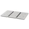 VEVOR Electric Warming Tray, 18.9" x 10.2" Portable Cold Rolled Sheet Heating Tray with Temperature Control (35-100℃), Perfect for Catering, House, Pa