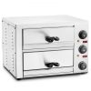 VEVOR Electric Countertop Pizza Oven 12" Adjustable Temperature 0-120Min Timer