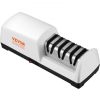 VEVOR Electric Knife Sharpener, 3 Stages Kitchen Knife Sharpener for Quick Sharpening & Polishing, Professional Knife Sharpener with Diamond Abrasives