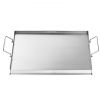 23x16 in Flat Top Griddle Stainless Steel Universal BBQ Grill Pan Cookware