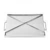 23x16 in Flat Top Griddle Stainless Steel Universal BBQ Grill Pan Cookware