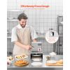6 in Electric Pizza Dough Press Machine Pizza Pastry Sheeter Stainless Steel