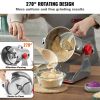 VEVOR 1000g Electric Grain Mill Grinder, 3750W High-Speed Commercial Spice Grinders, Stainless Steel Swing Type Pulverizer Powder Machine, for Spices