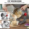 VEVOR 700g Electric Grain Mill Grinder, High Speed 2500W Commercial Spice Grinders, Stainless Steel Pulverizer Powder Machine, for Dry Herbs Grains Sp