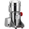 VEVOR 700g Electric Grain Mill Grinder, High Speed 2500W Commercial Spice Grinders, Stainless Steel Pulverizer Powder Machine, for Dry Herbs Grains Sp