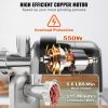 VEVOR Electric Meat Grinder, 6.6 Lb/Min, 550W（2200W MAX) Industrial Meat Mincer with 2 Blade, 3 Grinding Plates, Sausage Maker & Kubbe Kit ABS + Stain
