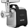 VEVOR Electric Meat Grinder, 6.6 Lb/Min, 550W（2200W MAX) Industrial Meat Mincer with 2 Blade, 3 Grinding Plates, Sausage Maker & Kubbe Kit ABS + Stain