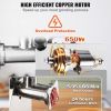 VEVOR Electric Meat Grinder, 8.3 Lb/Min, 650W（3800W MAX) Industrial Meat Mincer with 2 Blade, 3 Grinding Plates, Sausage Kit 304 Stainless Steel Comme