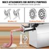 VEVOR Electric Meat Grinder, 8.3 Lb/Min, 650W（3800W MAX) Industrial Meat Mincer with 2 Blade, 3 Grinding Plates, Sausage Kit 304 Stainless Steel Comme