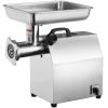 VEVOR Electric Meat Grinder, 8.3 Lb/Min, 650W（3800W MAX) Industrial Meat Mincer with 2 Blade, 3 Grinding Plates, Sausage Kit 304 Stainless Steel Comme