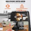 VEVOR Electric Meat Grinder, 419 Lb/H Capacity, 575W（1100W MAX) Industrial Meat Mincer w/ 2 Blade, 3 Grinding Plates, Sausage Maker Die-cast Aluminum