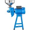 VEVOR Electric Grain Mill Grinder, 1500W 110V Spice Grinders, Commercial Corn Mill with Funnel, Thickness Adjustable Powder Machine, Heavy Duty Feed F