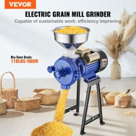 VEVOR 3000W Electric Grain Grinder Corn Wheat Flour Cereal Mill Dry Grinder