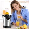 VEVOR Electric Citrus Juicer, Orange Juice Squeezer With One Juicing Cone, 100W Stainless Steel Filter Orange Juice Maker, Easy To Clean For Oranges,