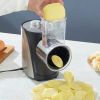 VEVOR Electric Cheese Grater Salad Maker, 250W Salad Shooter, Electric Vegetable Slicer Shredder Chopper for Fruits with 5 Attachments, Stainless Stee