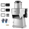 VEVOR Electric Vegetable Slicer, 4 in 1 Multifunctional Food Cutter, 200W Vegetable Chopper for Slicing Shredding Dicing and Slitting, with Cut-Resist