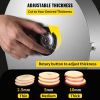 VEVOR Electric Food Slicer, 10In Manual Vegetable Fruit Slicer, 0-0.4 In Adjustable Thickness Fruit Slicer Machine with Removable Stainless Steel Blad