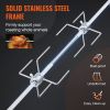 VEVOR Universal Grill Rotisserie Kit for Grills, Electric BBQ Grill with 110V 9W Motor, Stainless Steel Automatic Grilling Kit, Heavy Duty 32"/39" Hex
